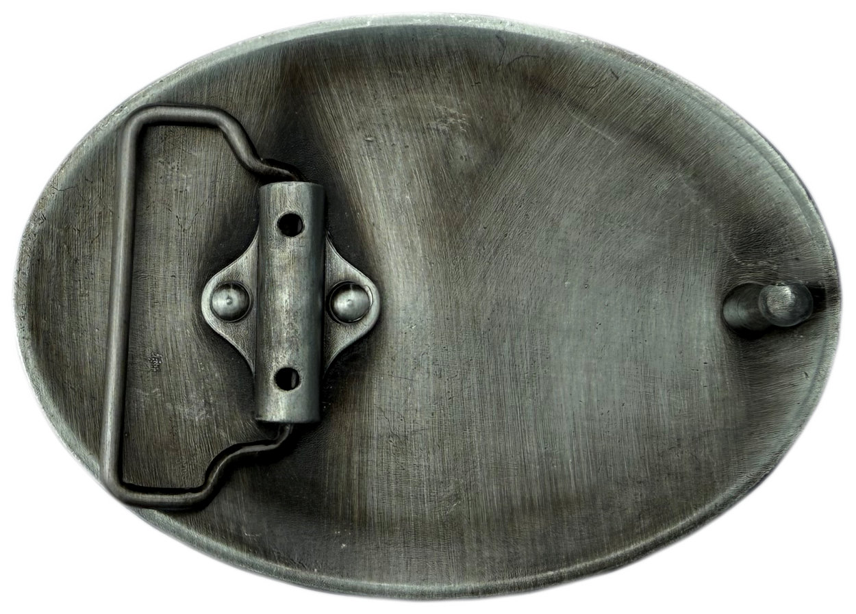 Squirrel Glass Domed Centre Belt Buckle
