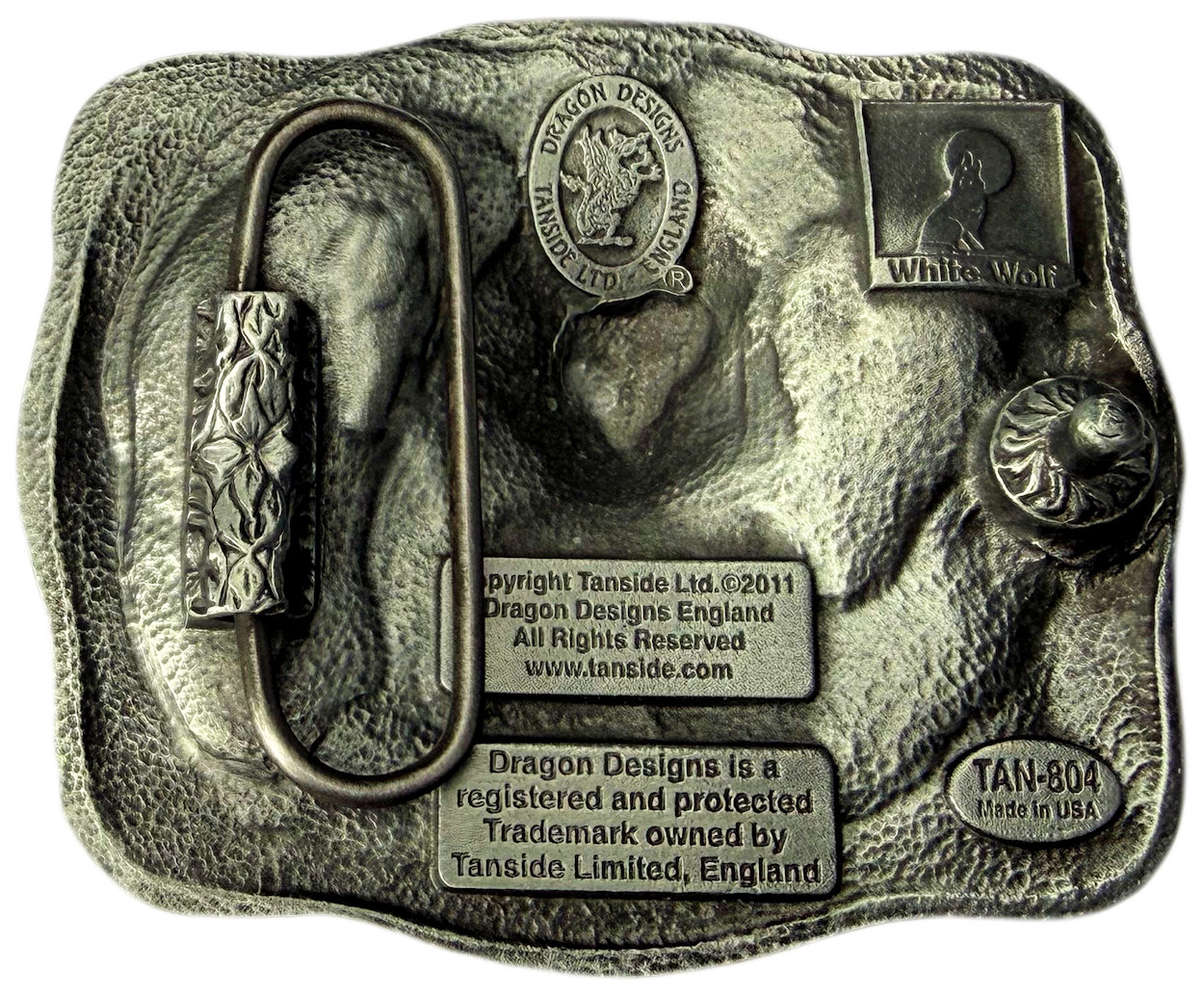 Wolf Belt Buckle Size 85mm x 70mm Weight 118g Approx.